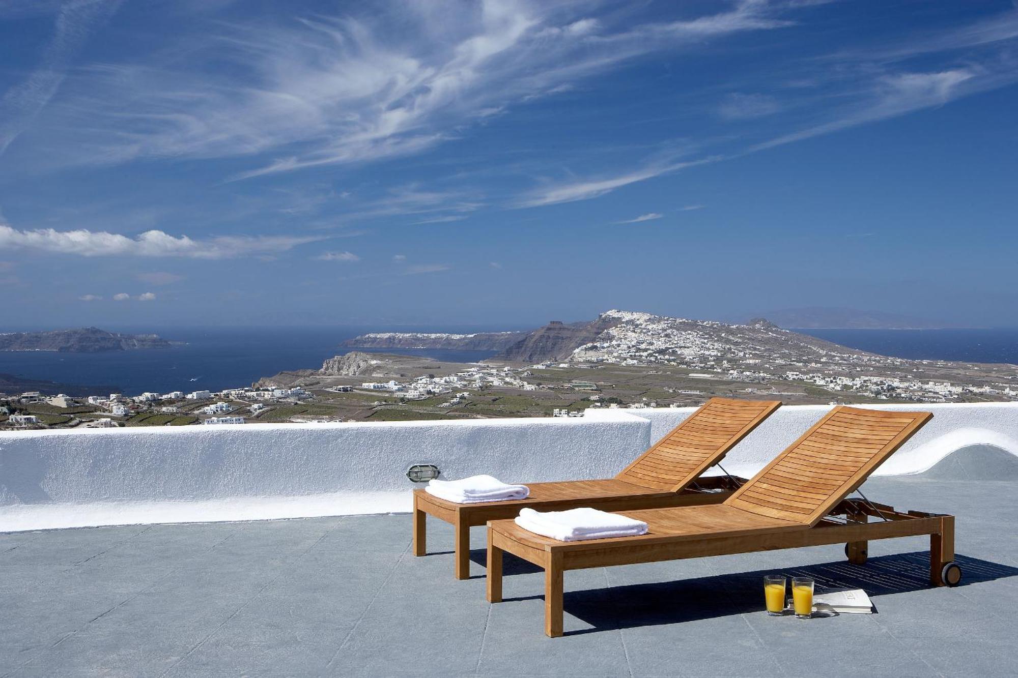 Villa Fabrica Santorini Pýrgos Eksteriør billede