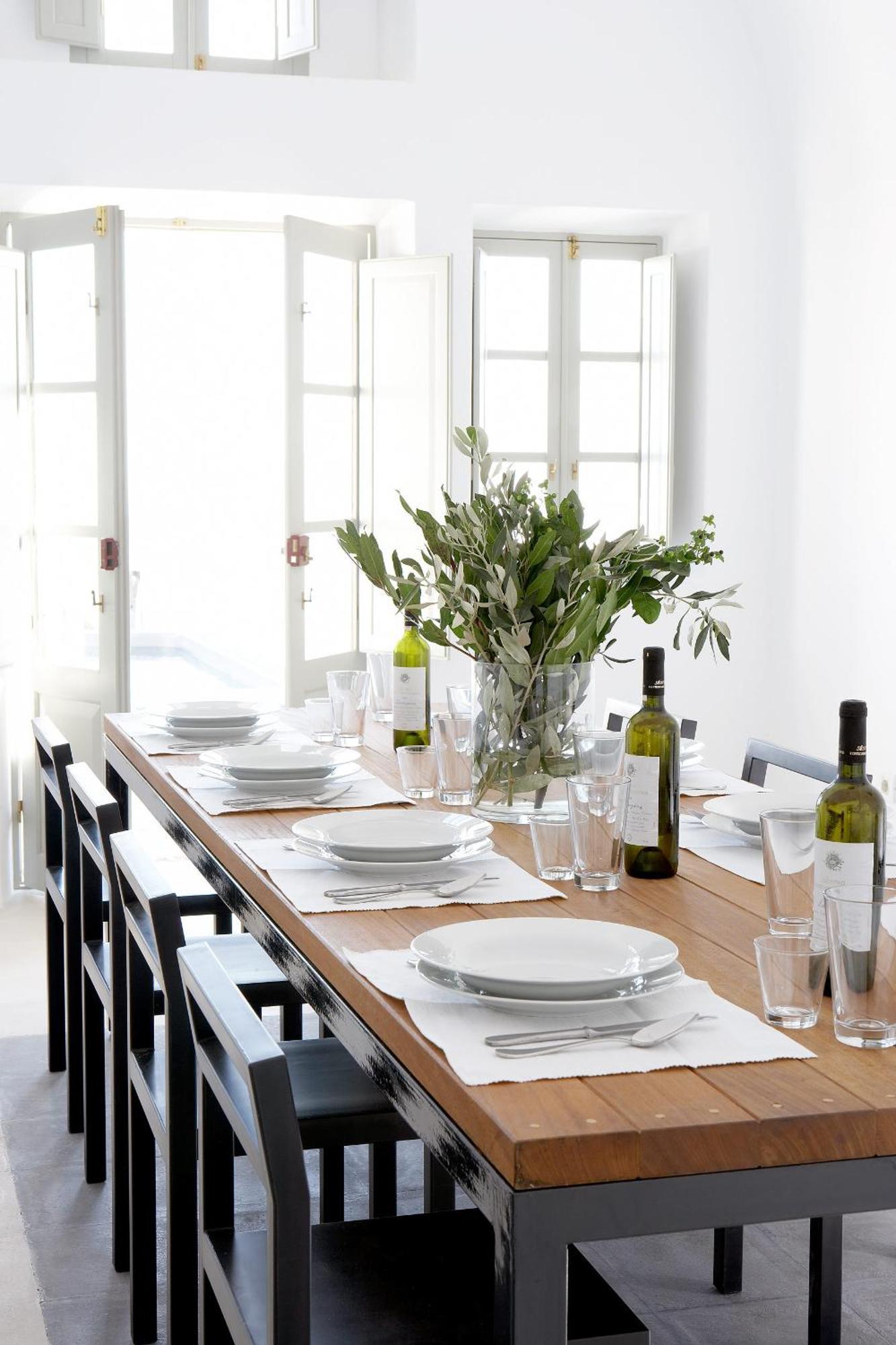Villa Fabrica Santorini Pýrgos Restaurant billede